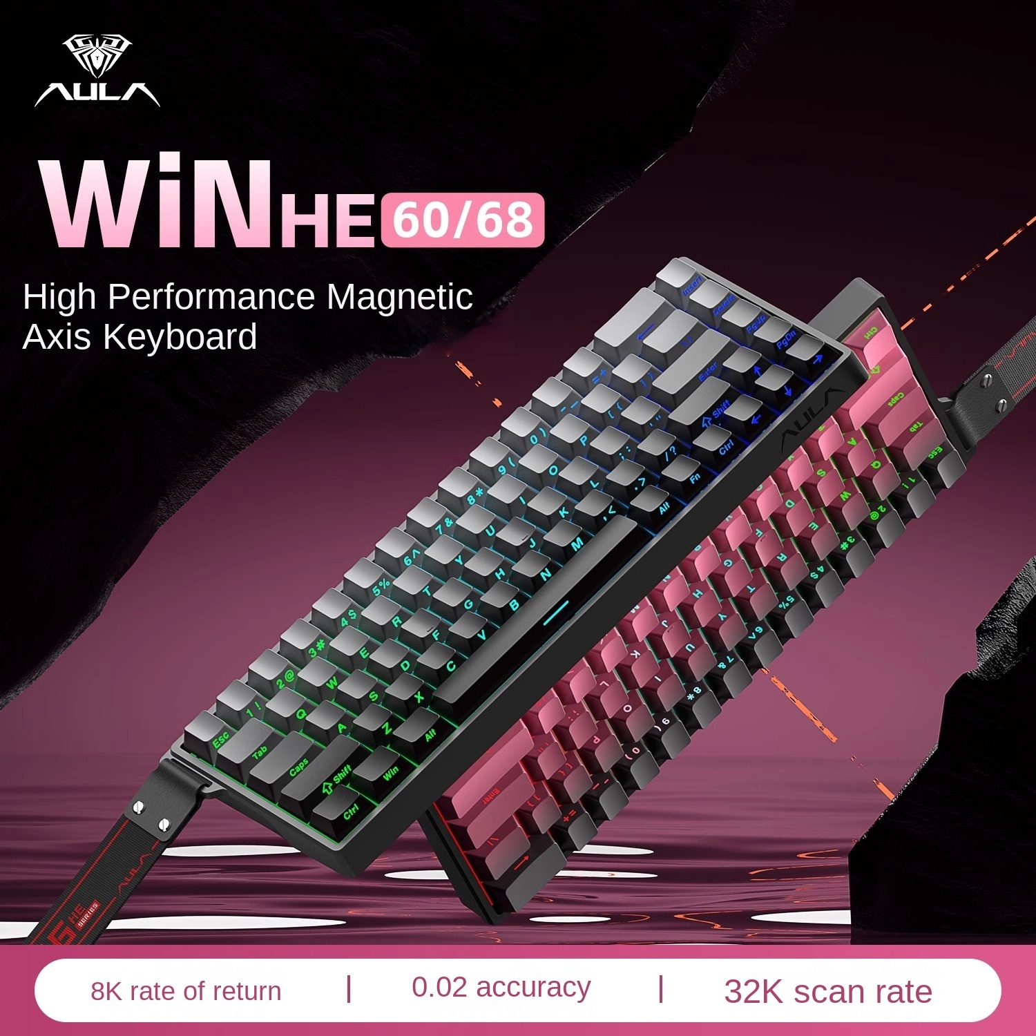 AULA win60 フルカスタム Amazon | AULA WIN60 HE MAX - 60%メカニカルゲーミング