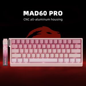 Gradient Pink Side-Printed Keycaps