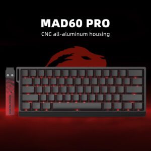Black Side-Printed Keycaps