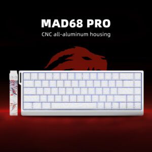 White Contour Keycaps