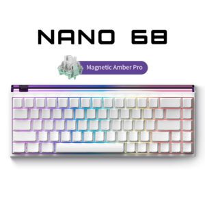 White Side Print Keycaps
