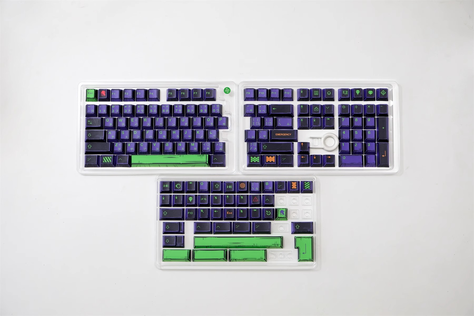 anime keycaps EVA keycaps 