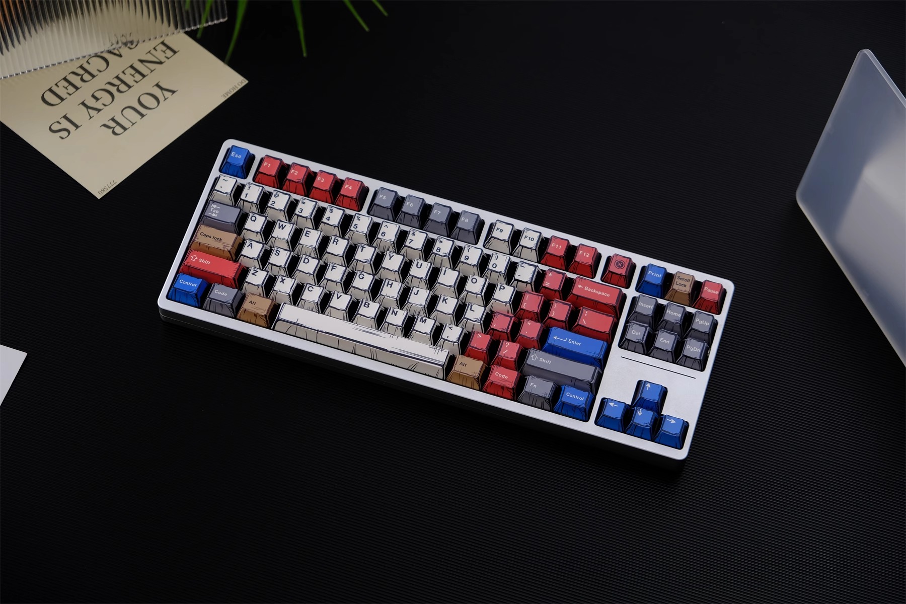 Comics Mixed Lights Keycaps