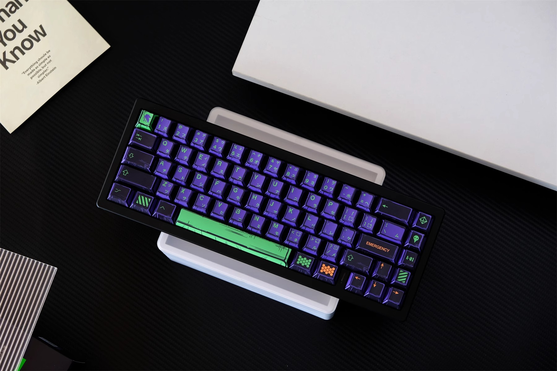 anime keycaps EVA keycaps 