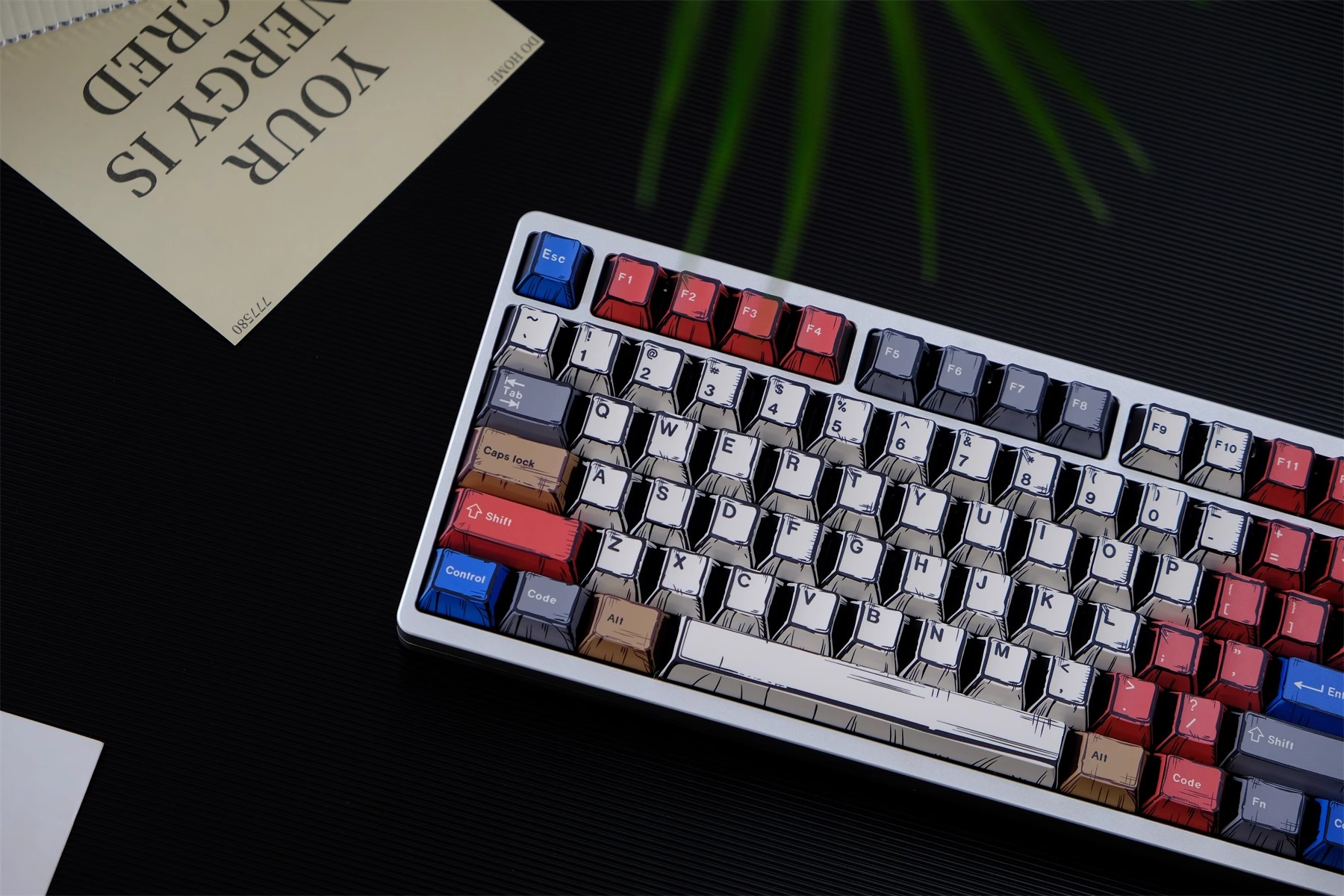Comics Mixed Lights Keycaps
