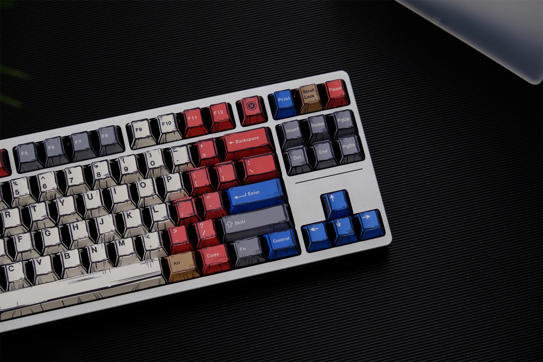 Comics Mixed Lights Keycaps