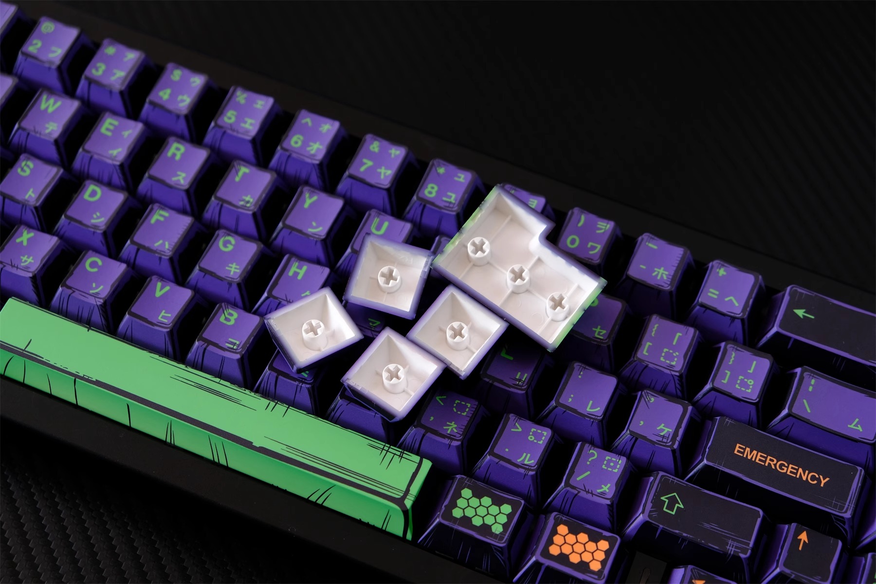 anime keycaps EVA keycaps 