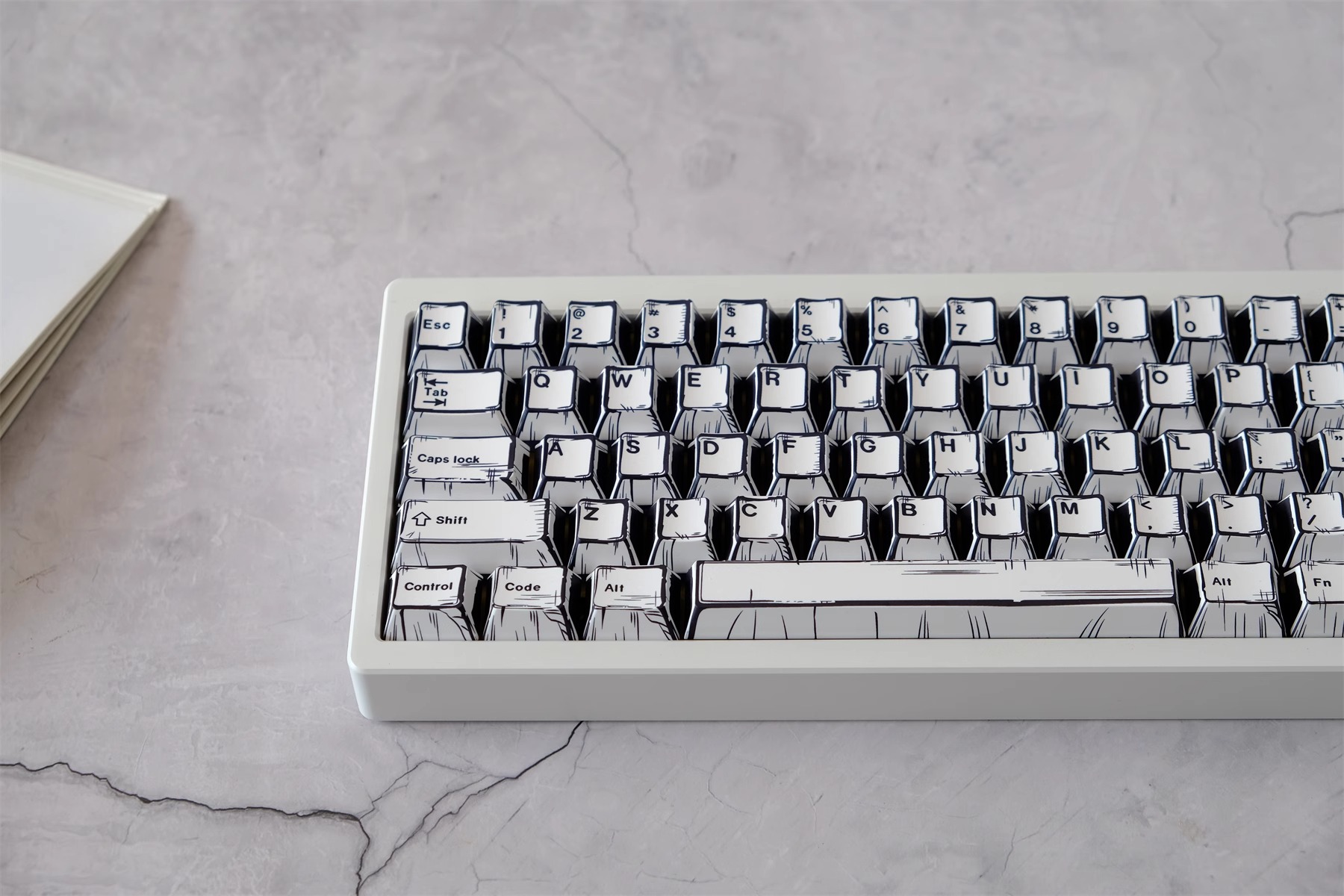 Comics PBT Keycaps