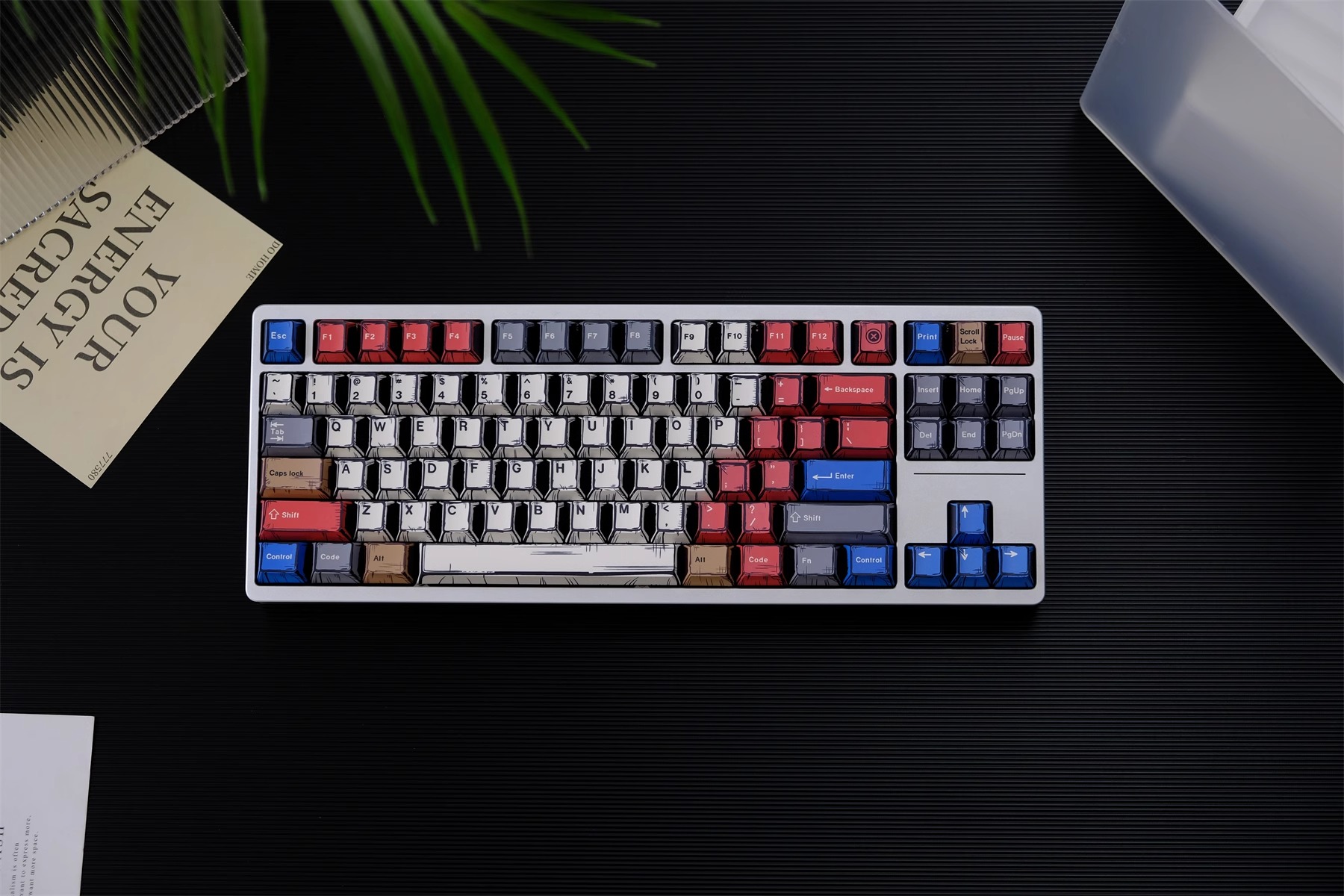 Comics Mixed Lights Keycaps