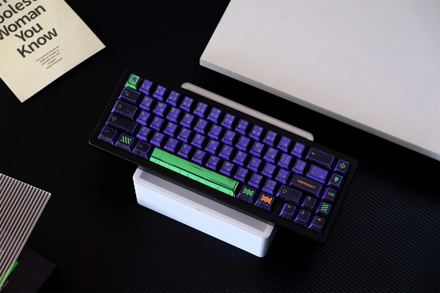anime keycaps EVA keycaps 