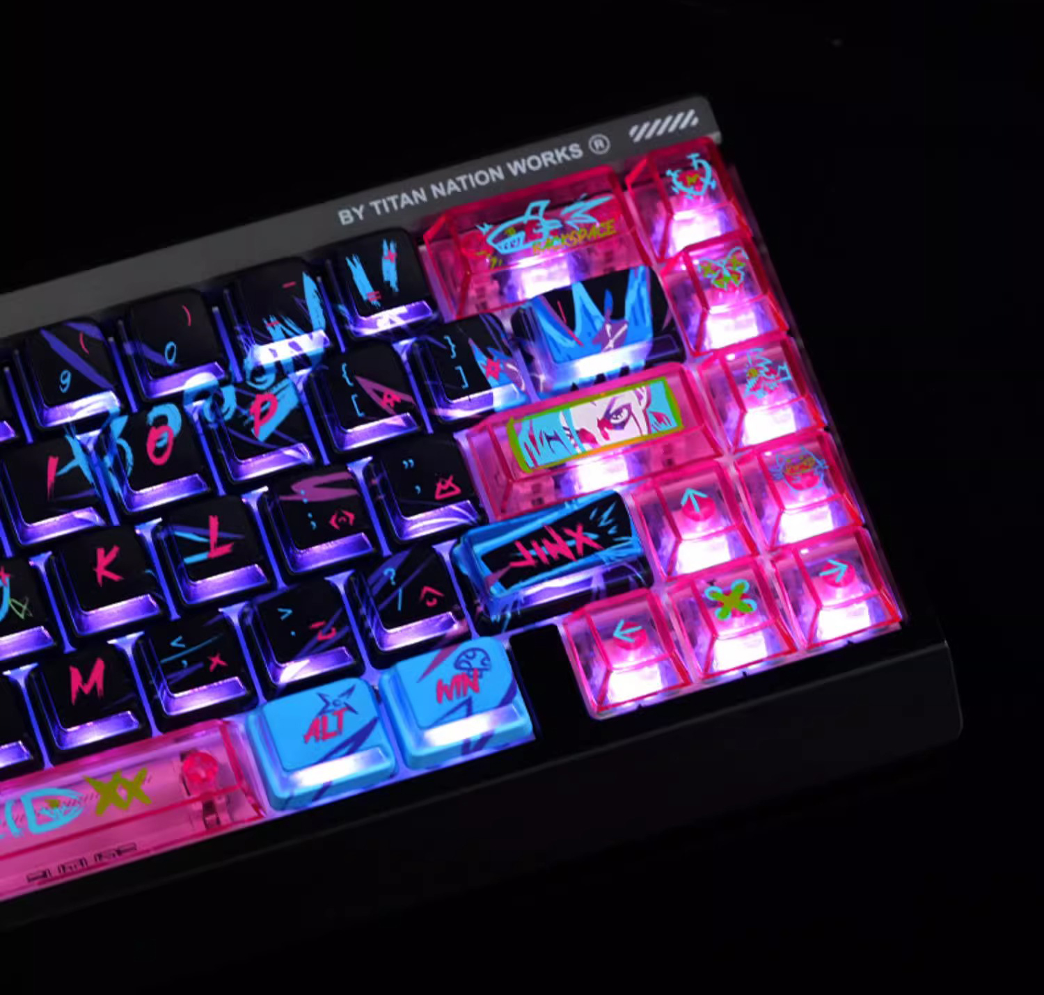 Arcane Jinx Keycaps