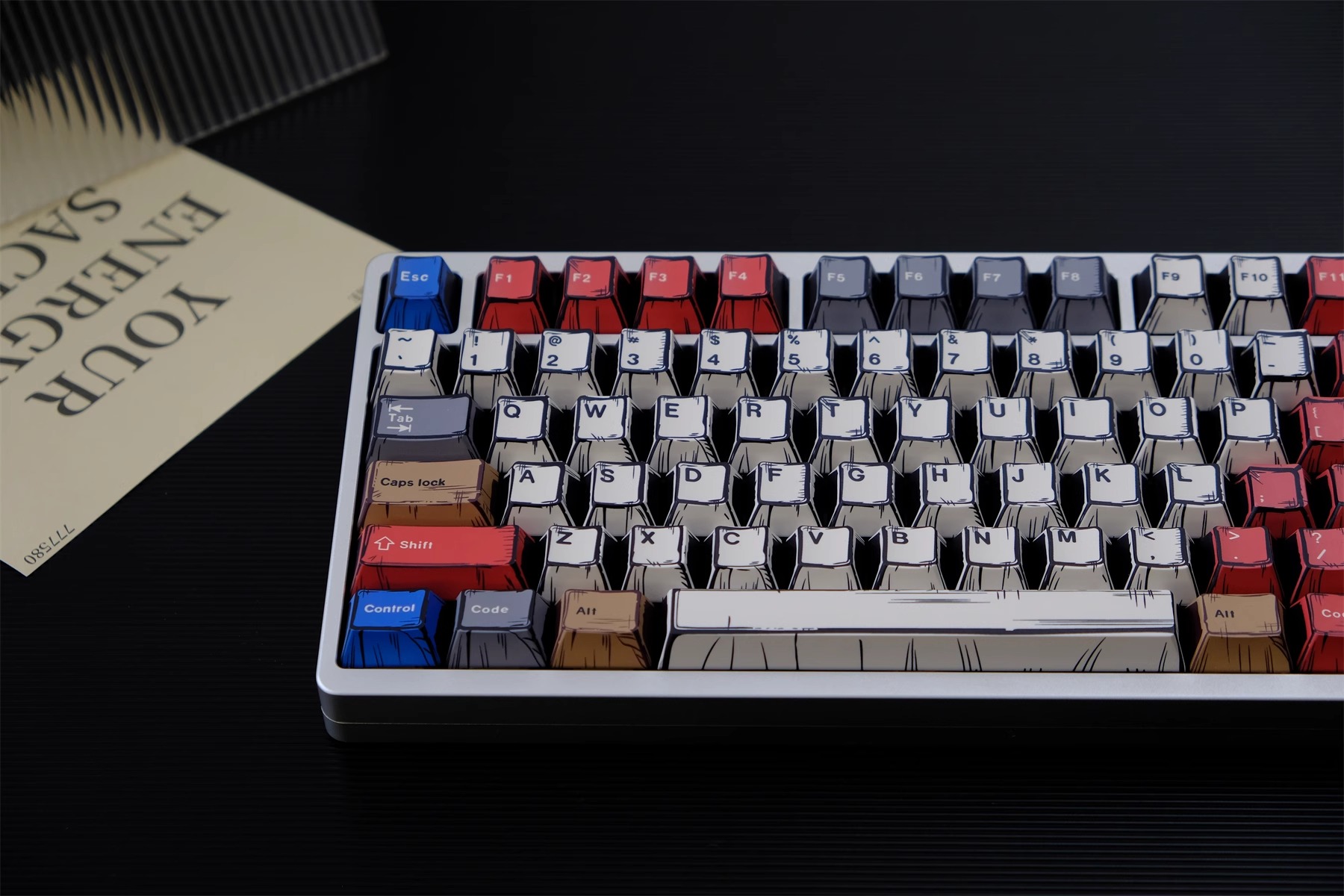 Comics Mixed Lights Keycaps