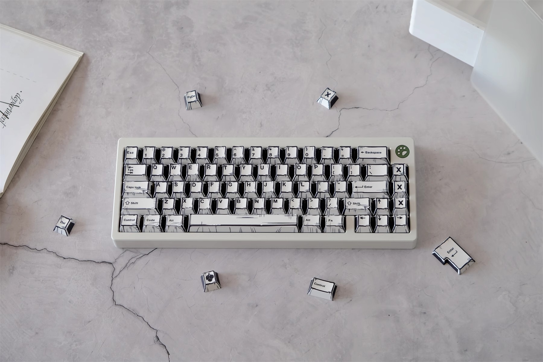 Comics PBT Keycaps