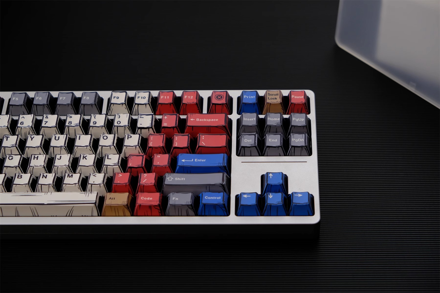 Comics Mixed Lights Keycaps