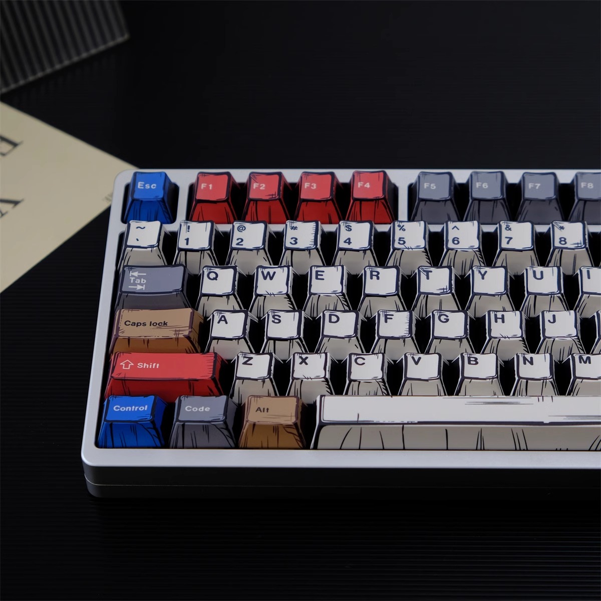 Comics Mixed Lights Keycaps