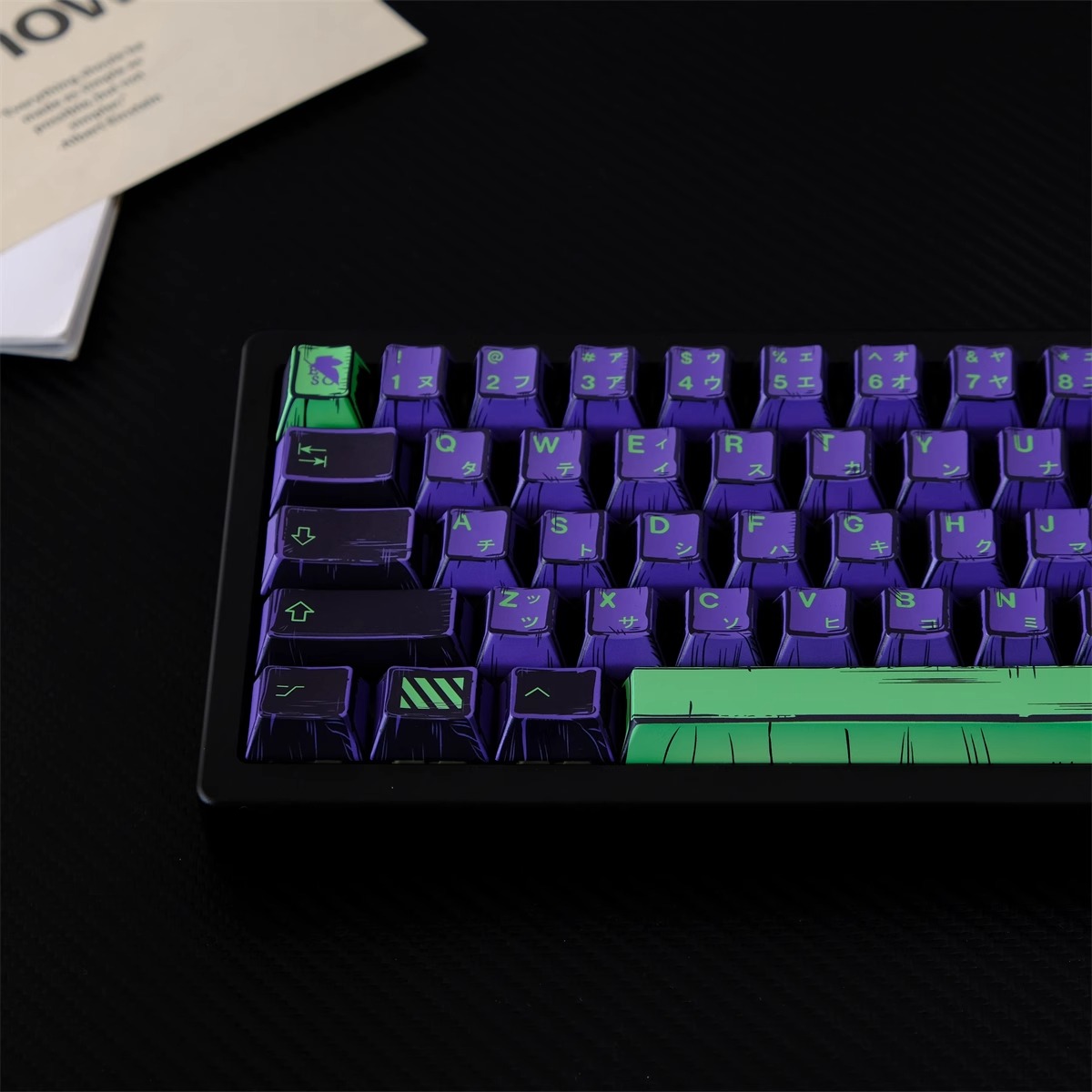 anime keycaps EVA keycaps