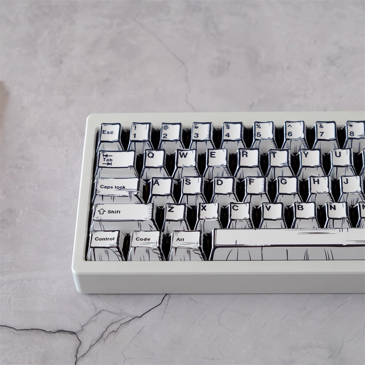 Comics PBT Keycaps