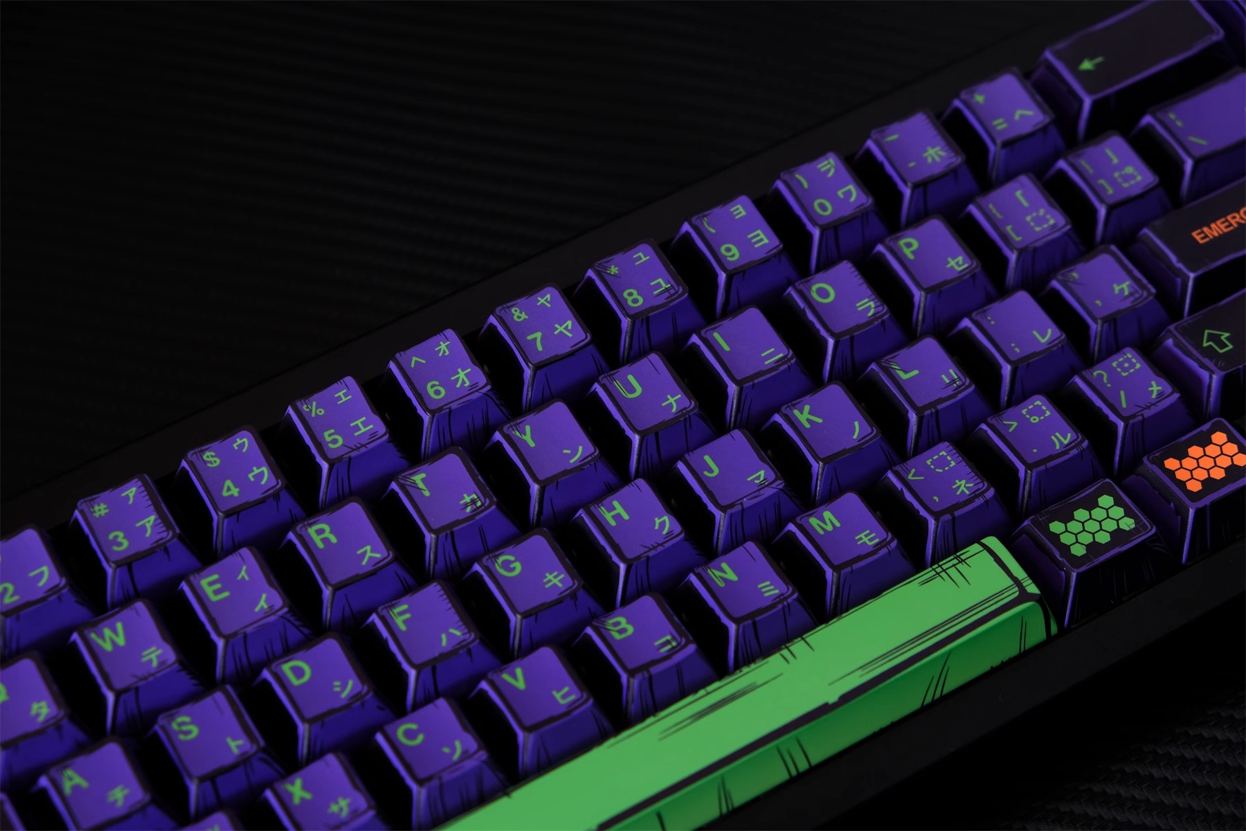 anime keycaps EVA keycaps 
