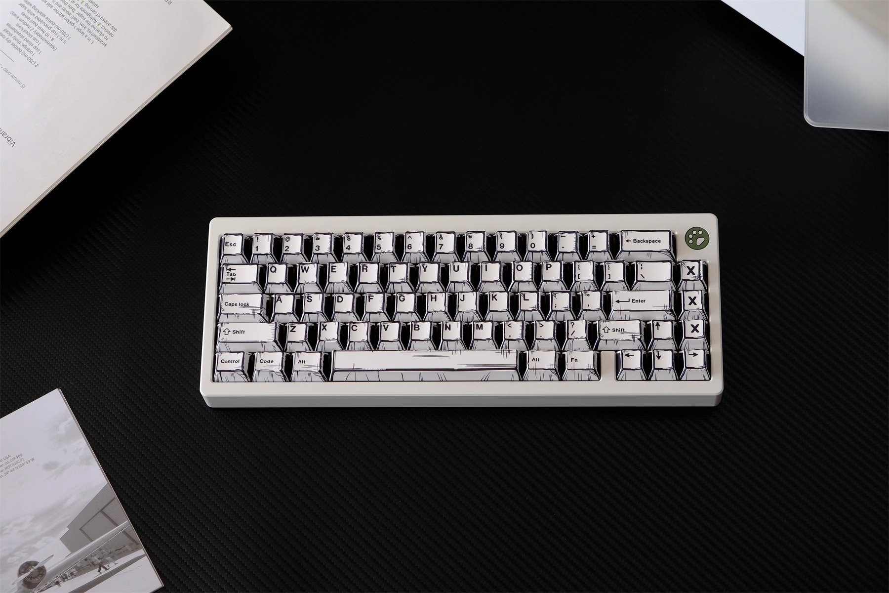 Comics PBT Keycaps