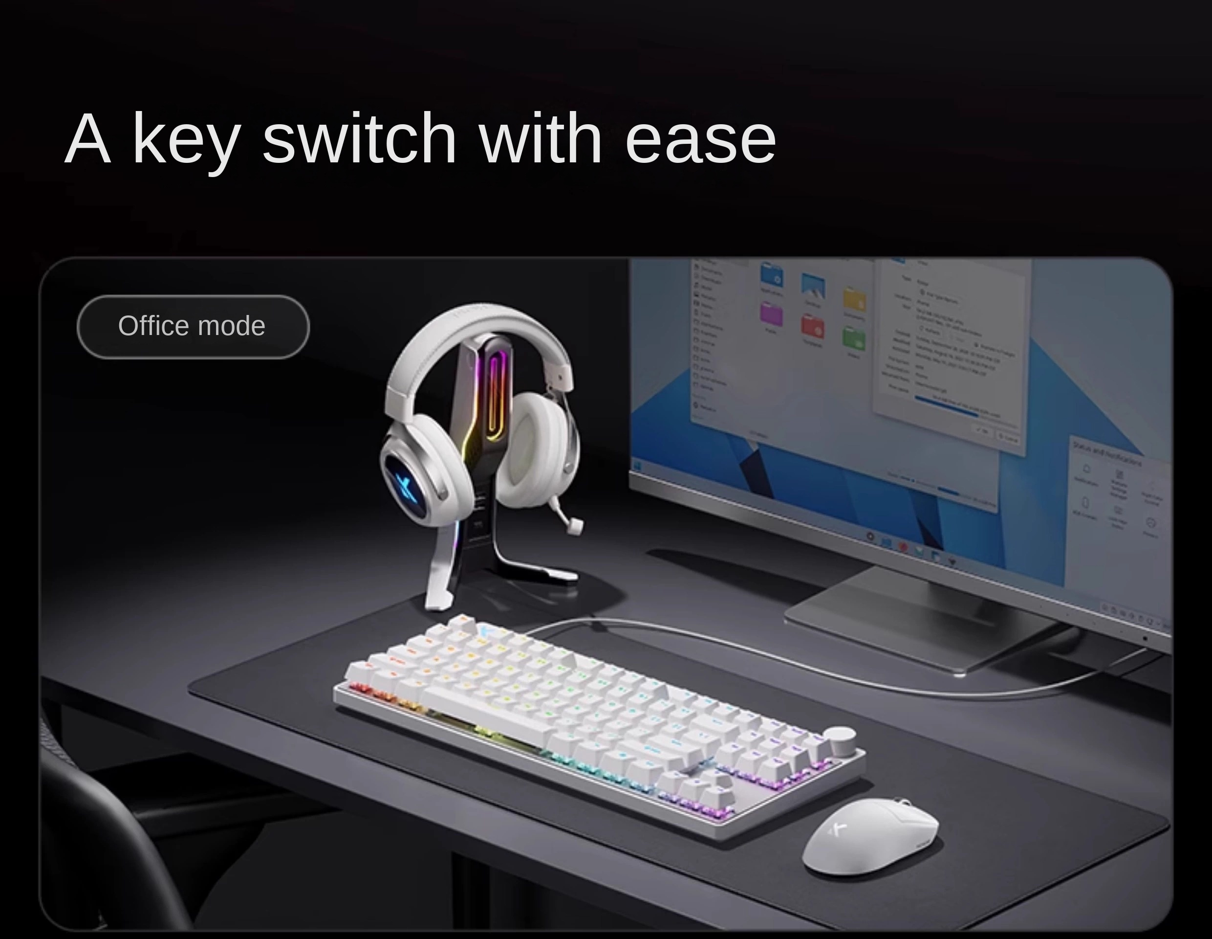 MCHOSE Mix 87 hall effect keyboard