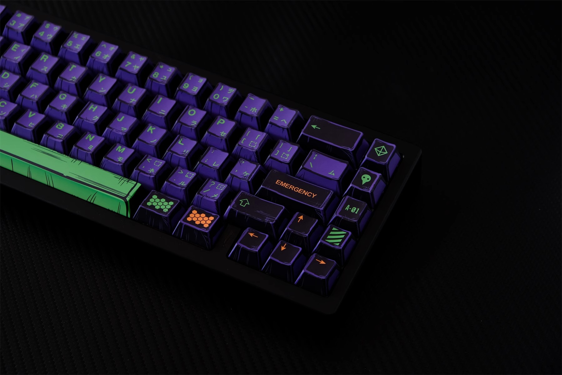 anime keycaps EVA keycaps 