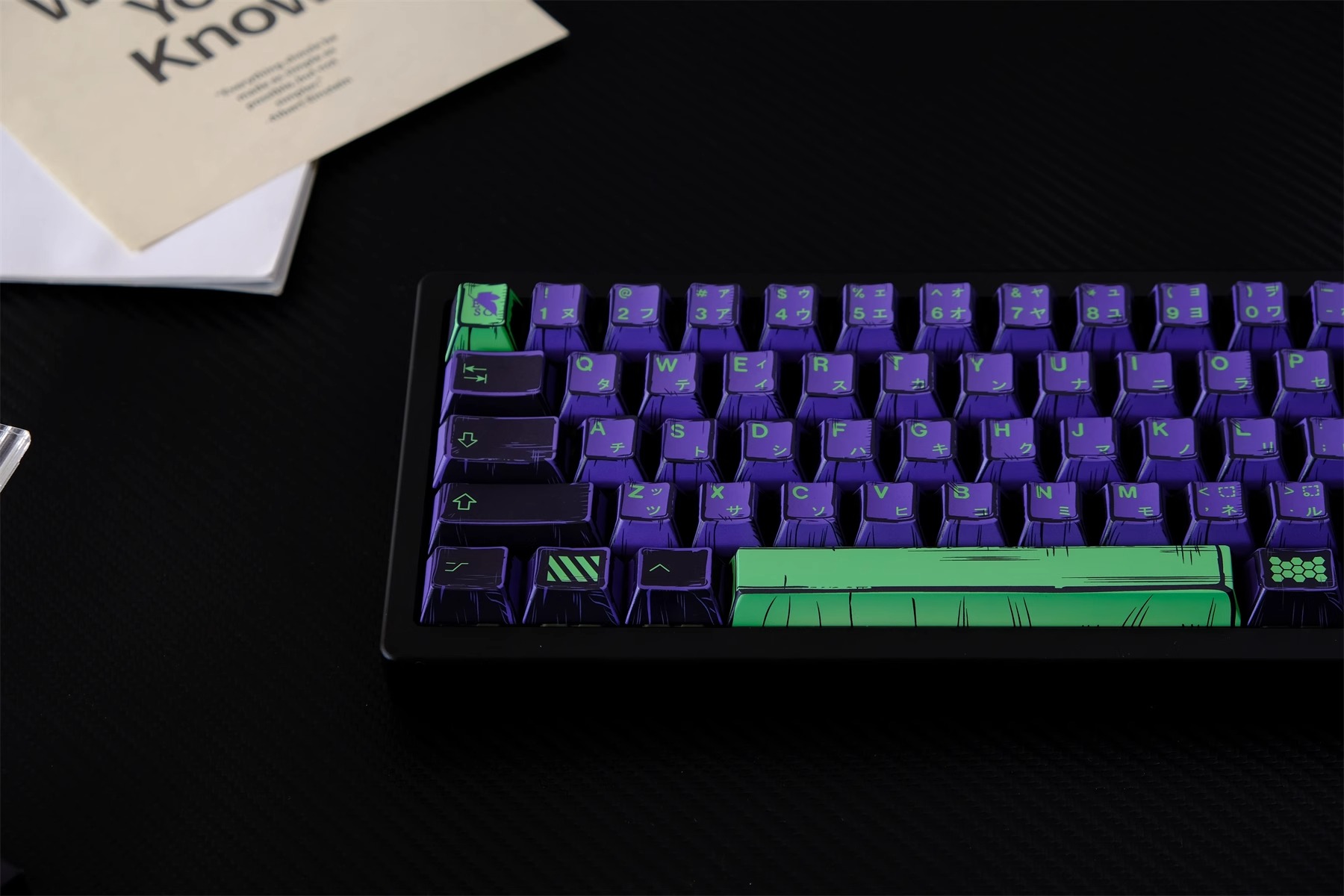 anime keycaps EVA keycaps 