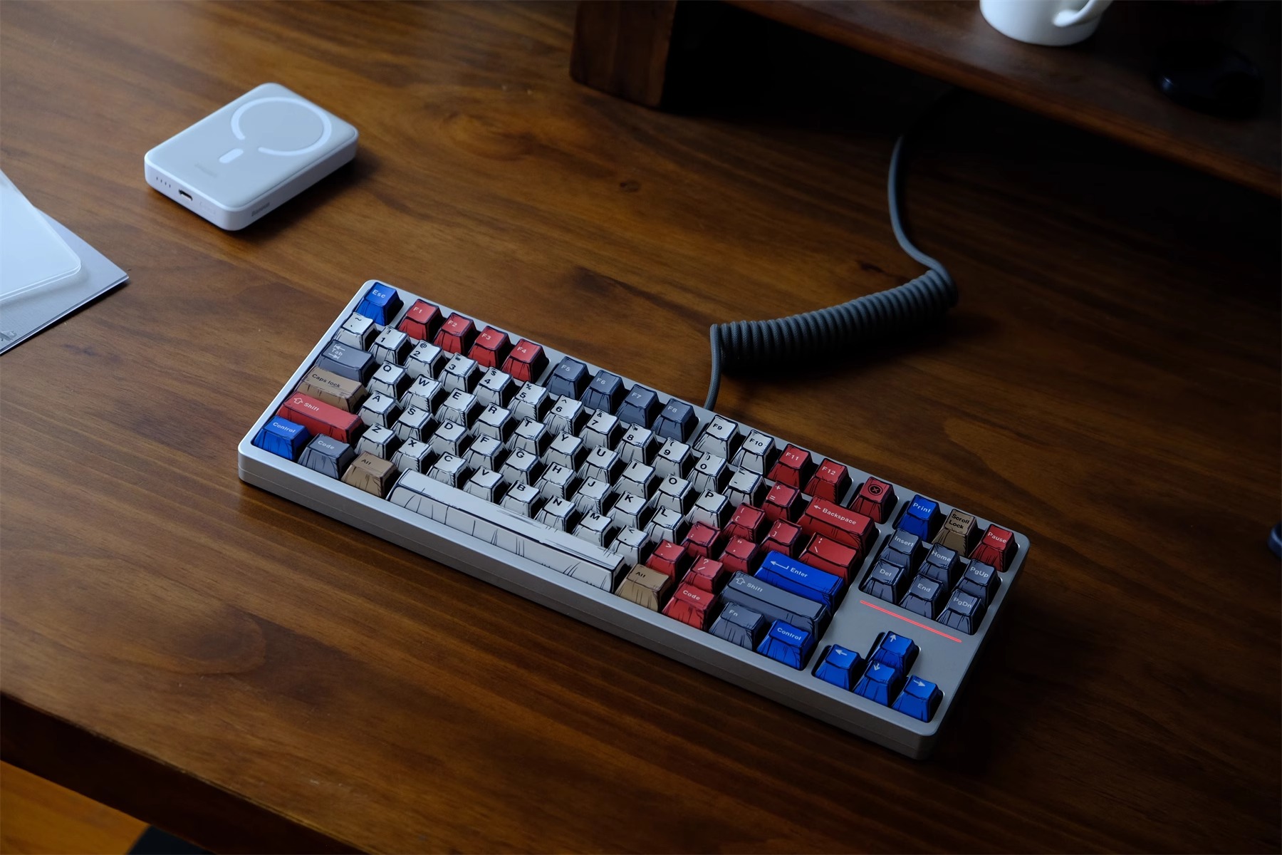 Comics Mixed Lights Keycaps
