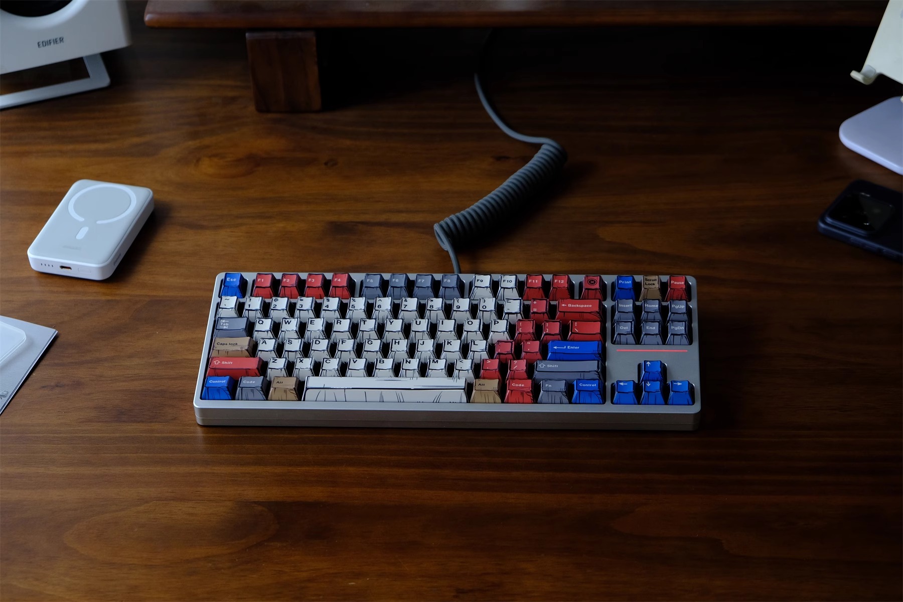 Comics Mixed Lights Keycaps
