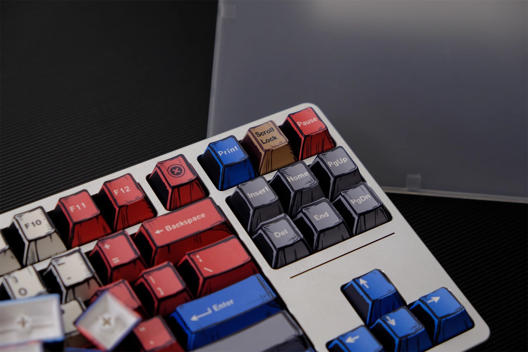 Comics Mixed Lights Keycaps
