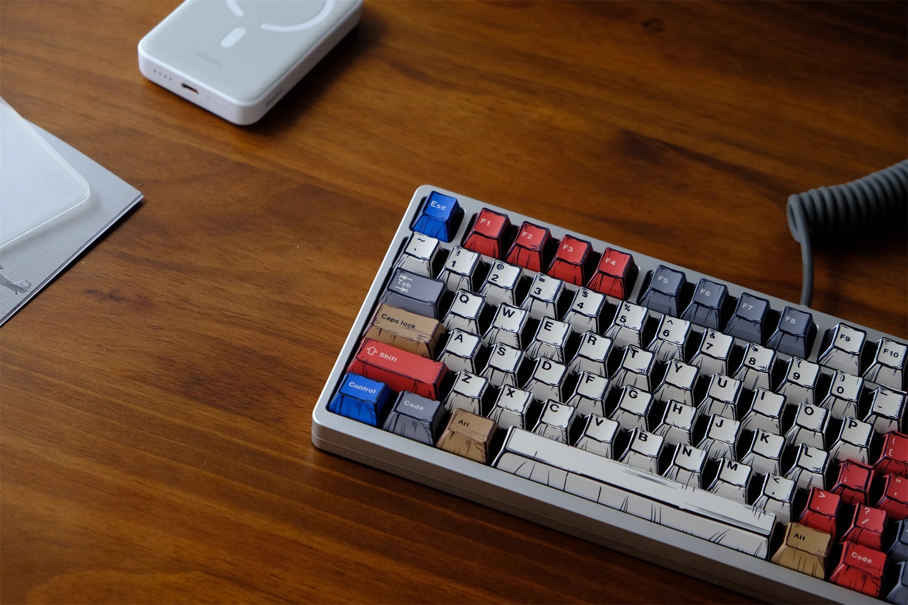 Comics Mixed Lights Keycaps