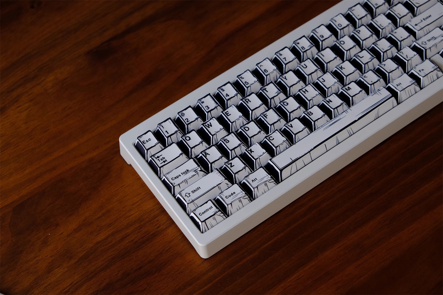 Comics PBT Keycaps