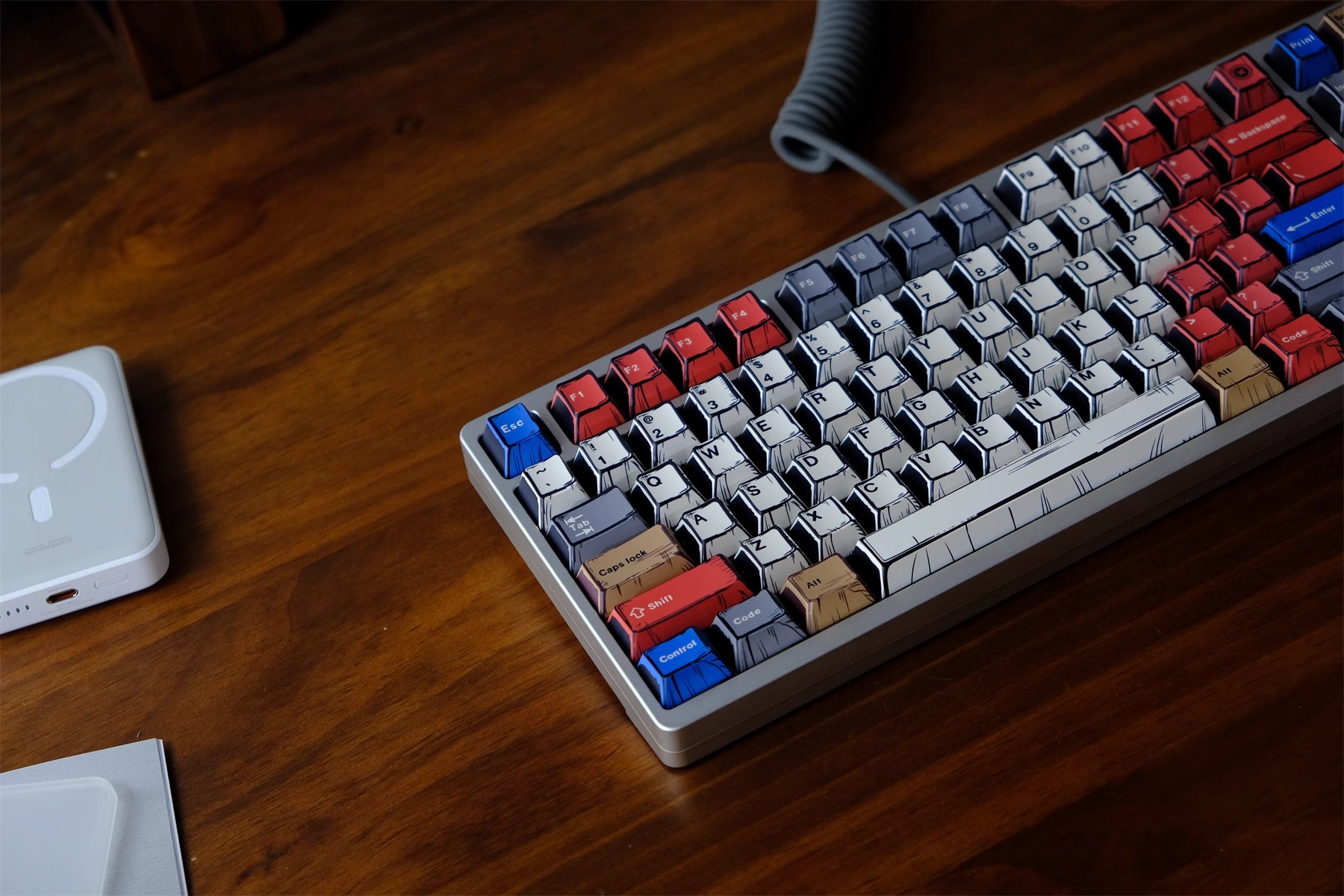 Comics Mixed Lights Keycaps