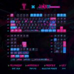 Arcane Jinx Keycaps丨Nuclear Height（144key+L-shaped backlight）