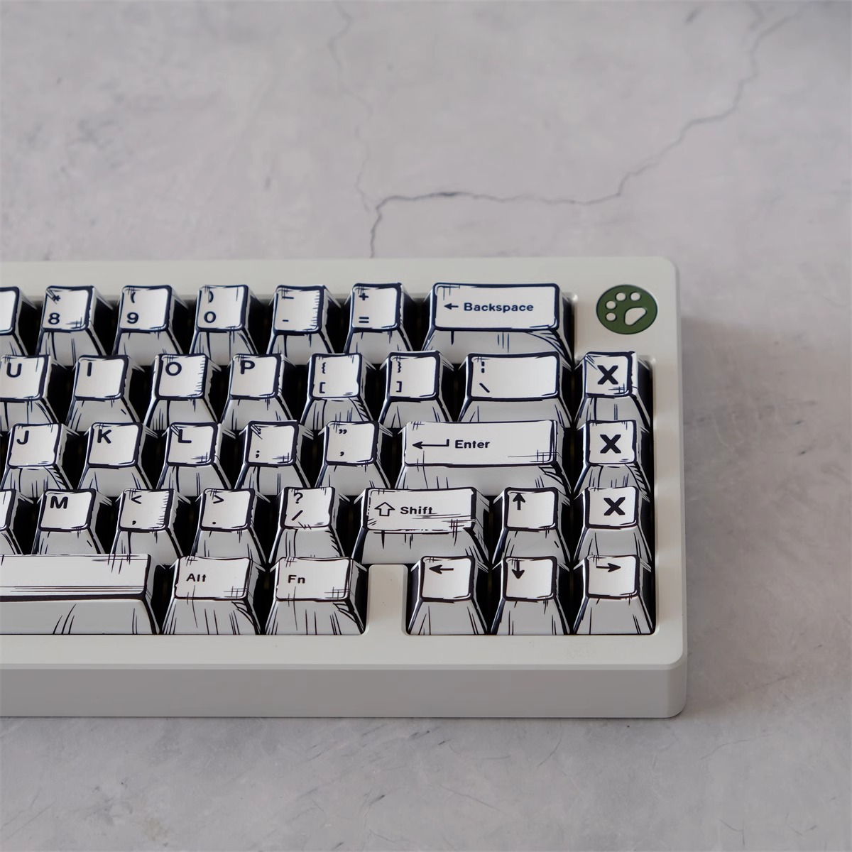 Comics PBT Keycaps