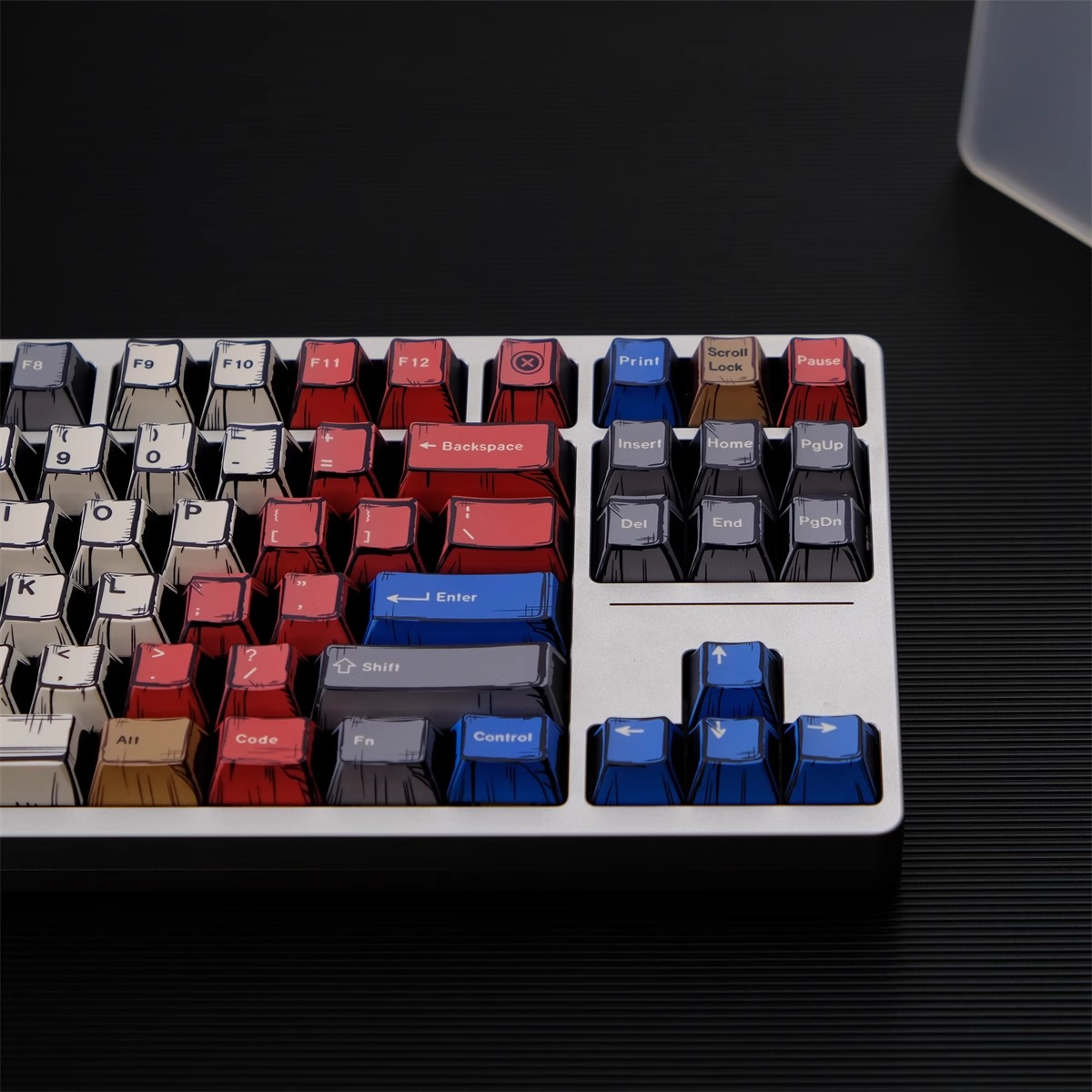 Comics Mixed Lights Keycaps