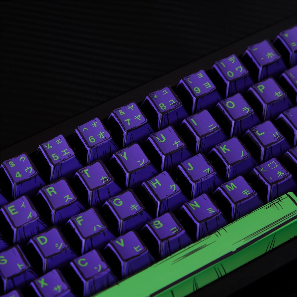 anime keycaps EVA keycaps