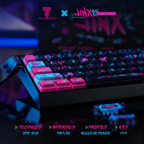 Arcane Jinx Keycaps