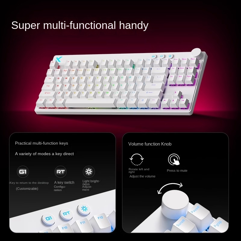 MCHOSE Mix 87 hall effect keyboard