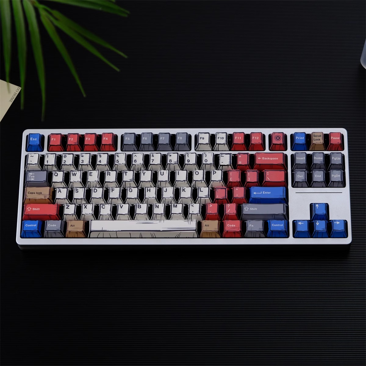 Comics Mixed Lights Keycaps