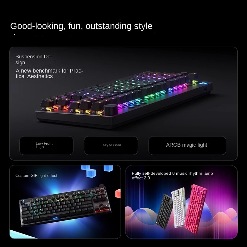 MCHOSE Mix 87 hall effect keyboard