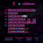 Arcane Jinx Keycaps丨PC+38 Modifier Key