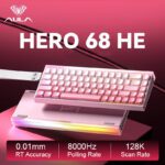 Pink Gradient Side-Engraved Keycaps
