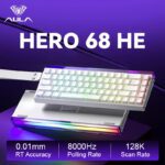 White Contour Line Keycaps