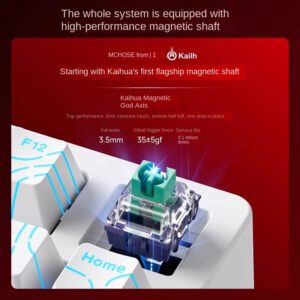 MCHOSE Jet 75 Hall Effect Keyboard – 0.1ms Ultra-Low Latency