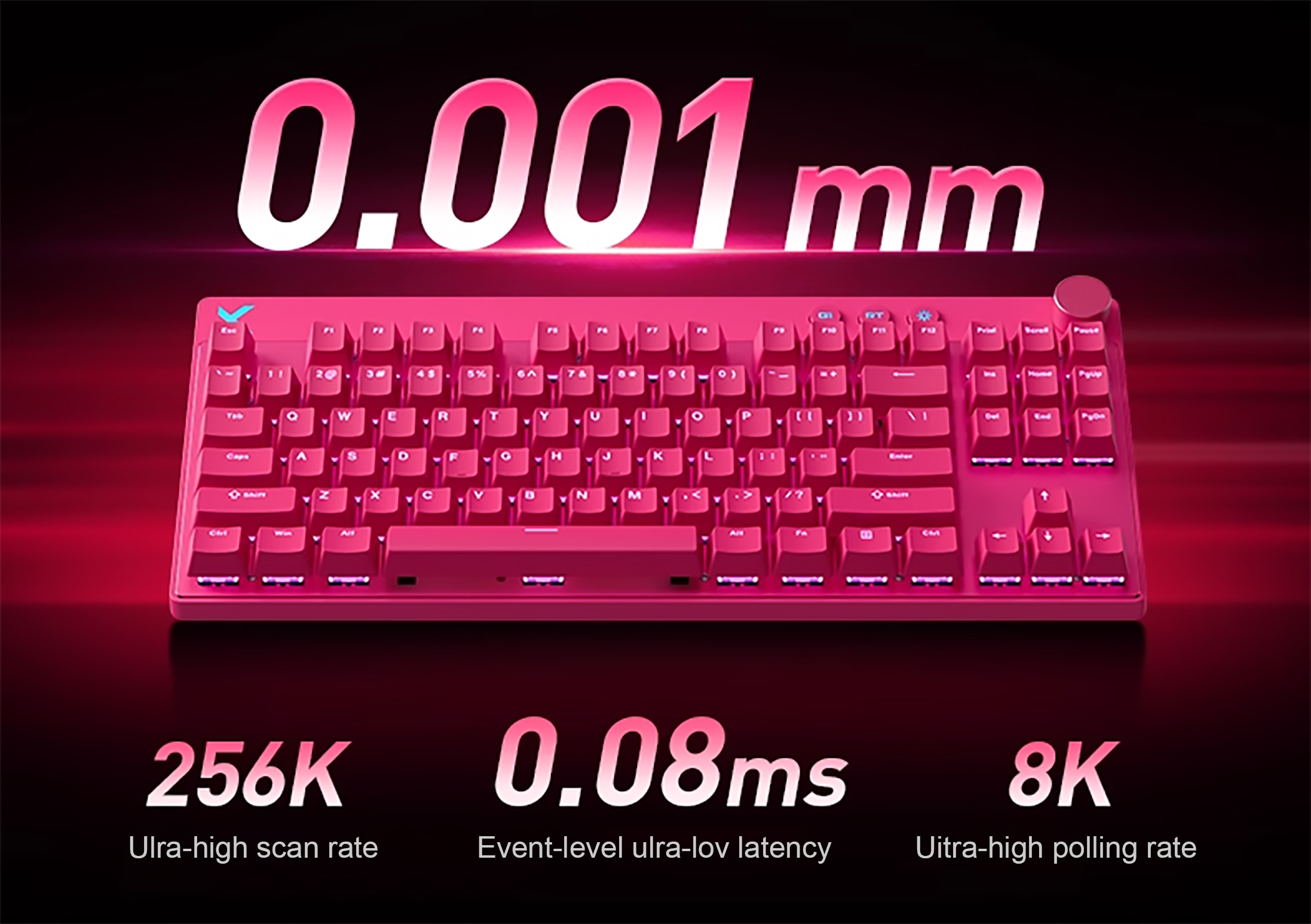 MCHOSE Mix 87 hall effect keyboard