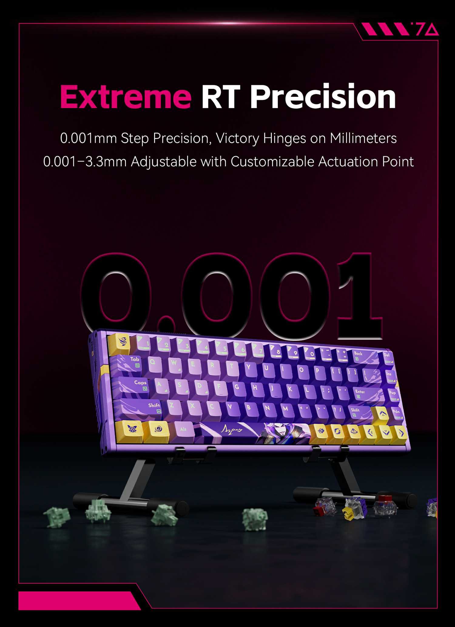 ATK RS6 Hall Effect Keyboard
