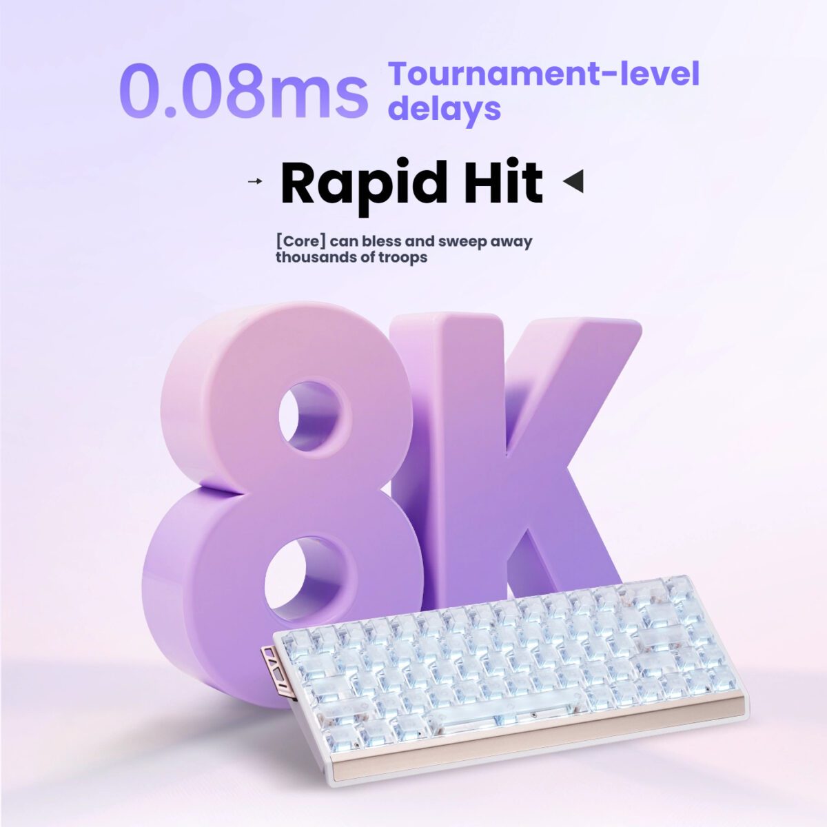 ATK 68 RX Hall Effect Keyboard