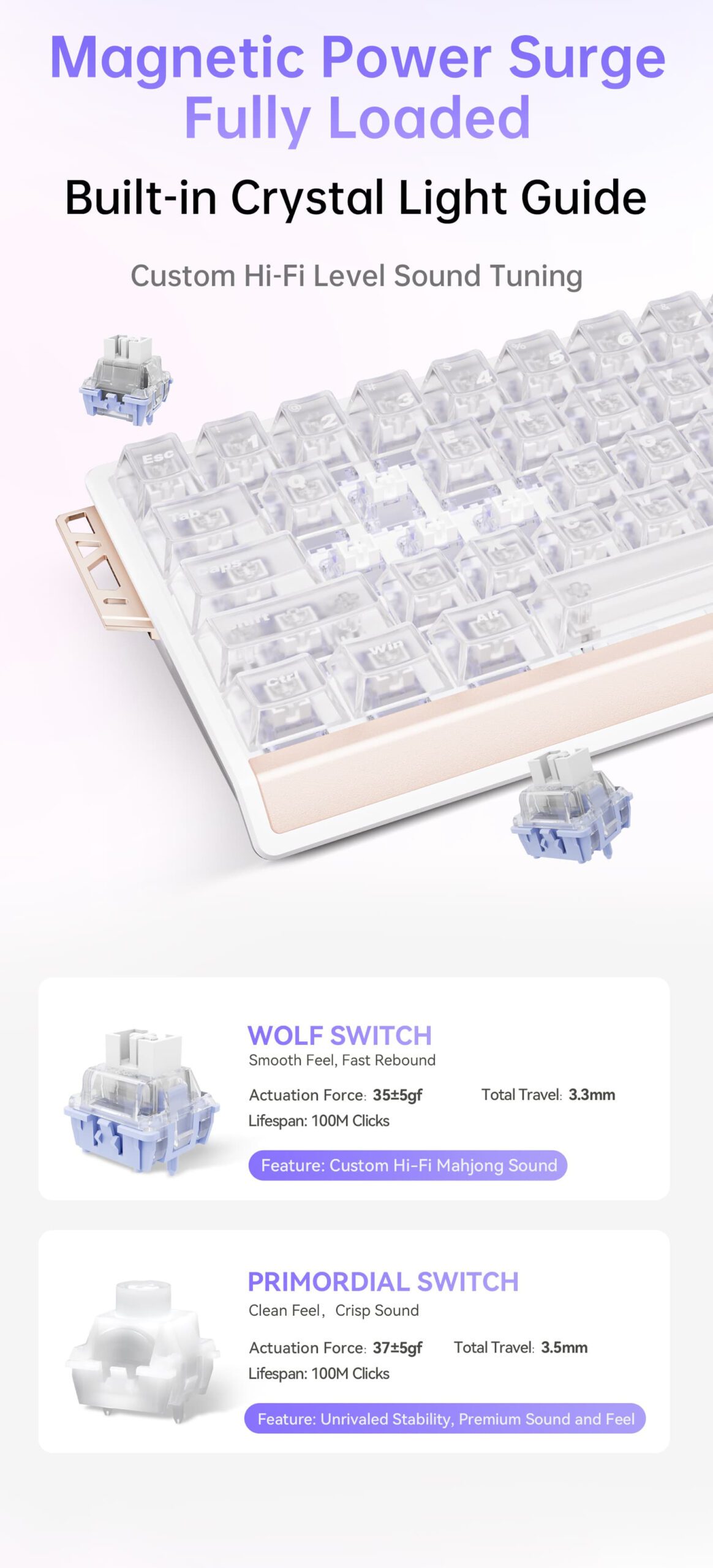 ATK 68 RX Hall Effect Keyboard