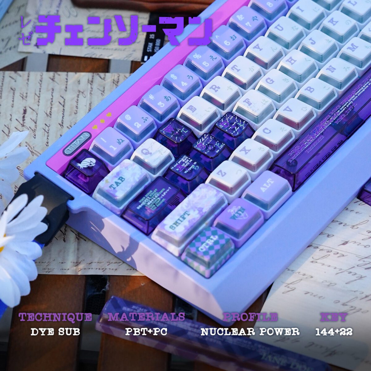 Titan Nation Chainsaw Man Reze Keycaps