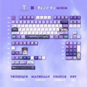 130-Key Cherry Side Backlit Keycaps